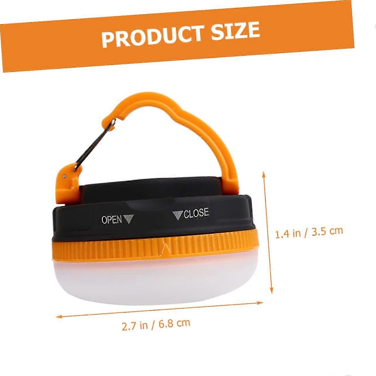 Camping Lantern Bright LED Tent Light Battery Powered Hanging Lamp for Outdoor Hiking Emergency — image 2