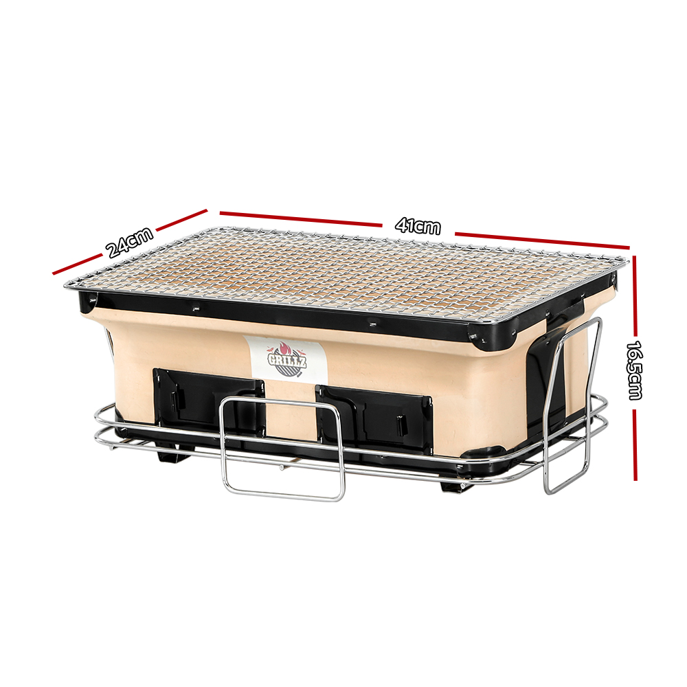 Grillz BBQ Grill Tabletop Charcoal Smoker — image 2