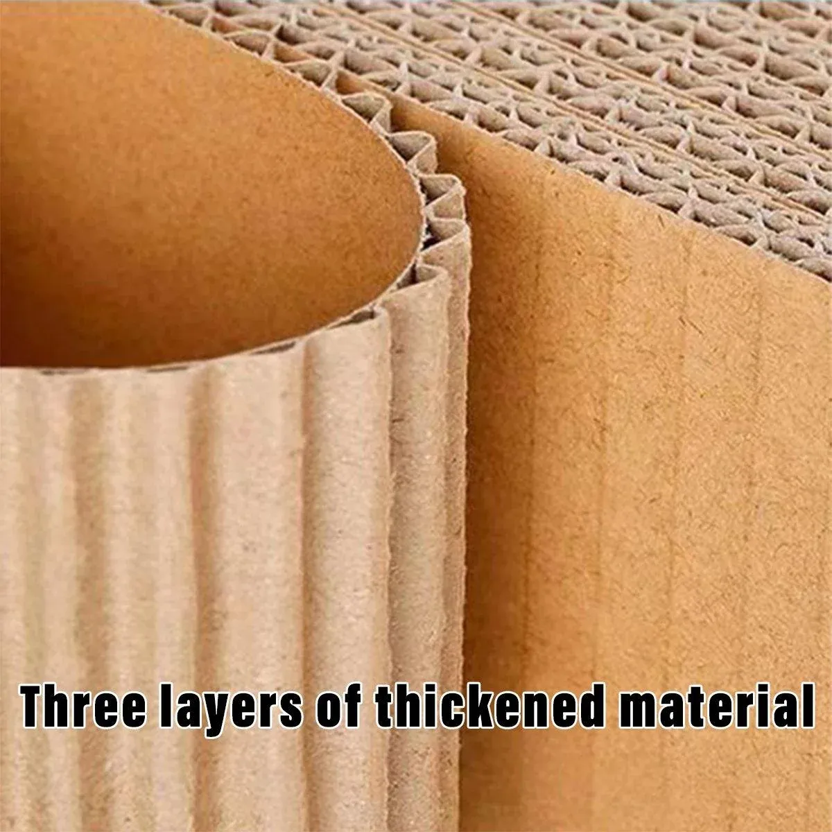 50pcs Corrugated Cardboard Sheets Express Carton Spacer Gasket Packing Material - 21 × 30cm — image 5