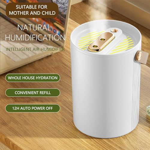 Portable Humidifiers for Bedroom, Cool Mist Humidifiers for Home Kid Bedroom & Plants, Quiet Top Small Humidifier Lasts โ image 2