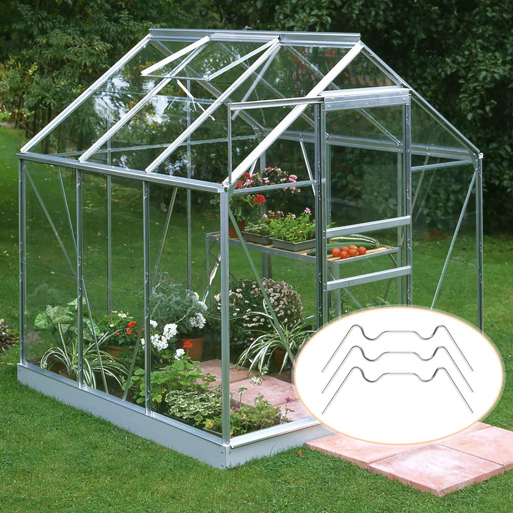Greenhouse Clamps, 50-pack, greenhouse clamps, stainless steel W-clamps โ image 5