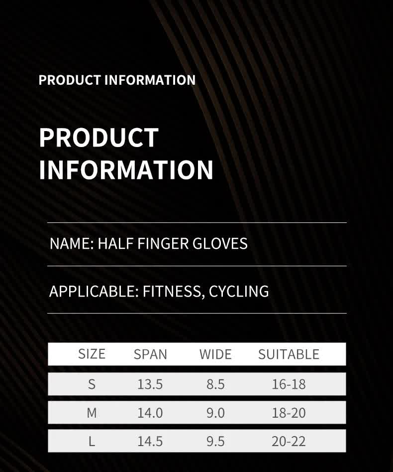 M Black Silicone Padded Workout Gloves - Non-Slip Weightlifting Gloves for Enhanced Grip and Palm Protection โ image 2