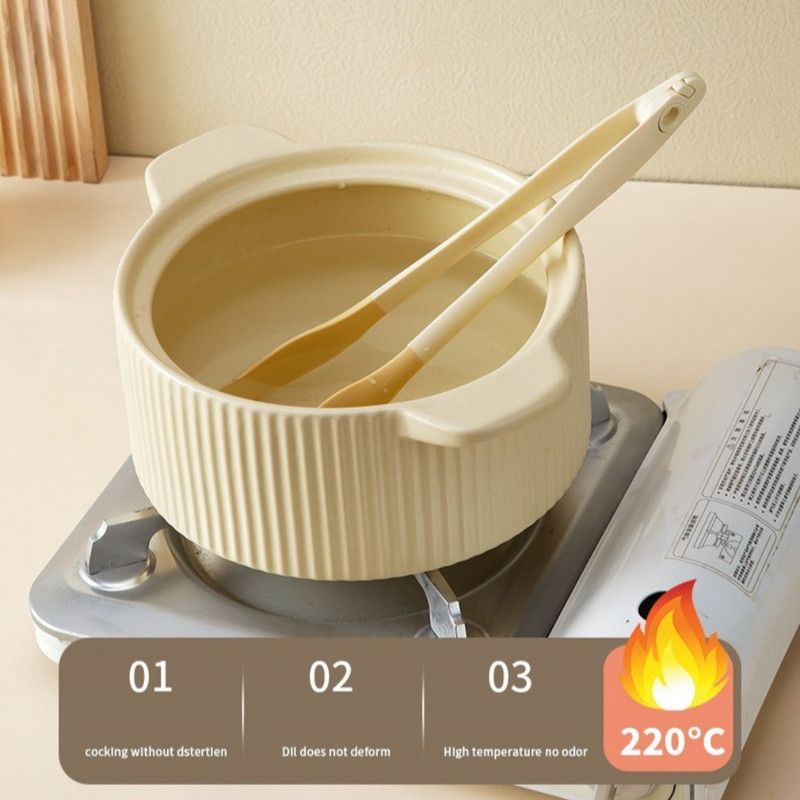 Detachable Silicone Food Tongs, High Heat Resistant Non-stick Grill Steak Clips Multi-purpose Kitchen Cooking Tongs — image 5