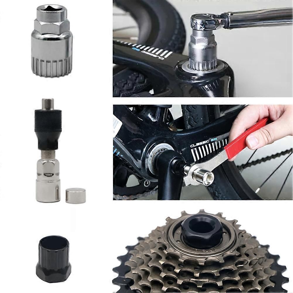 Bicycle Repair Tool Kit, Mountain Bike Chain Cutter, Bicycle Repair Kit, Freewheel Bottom Bracket Removal Tool โ image 3