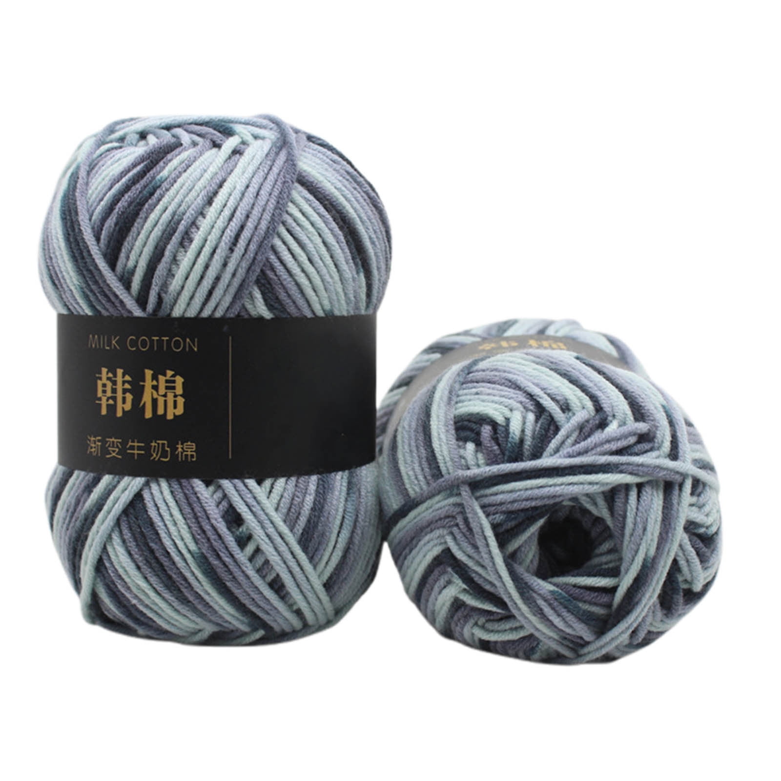Cotton Yarn - Multicolor Rainbows Yarn,50 gram Skeins,26 Colors Available,7 Strands Of Combed Milk Cotton Crocheting Yarn for Knitting,Crochet,Weaving,Arts & — image 2