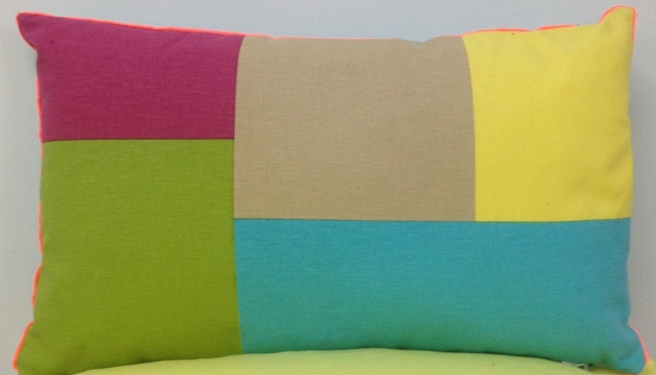 Geo Turquoise 30 × 50cm Cushion Cover