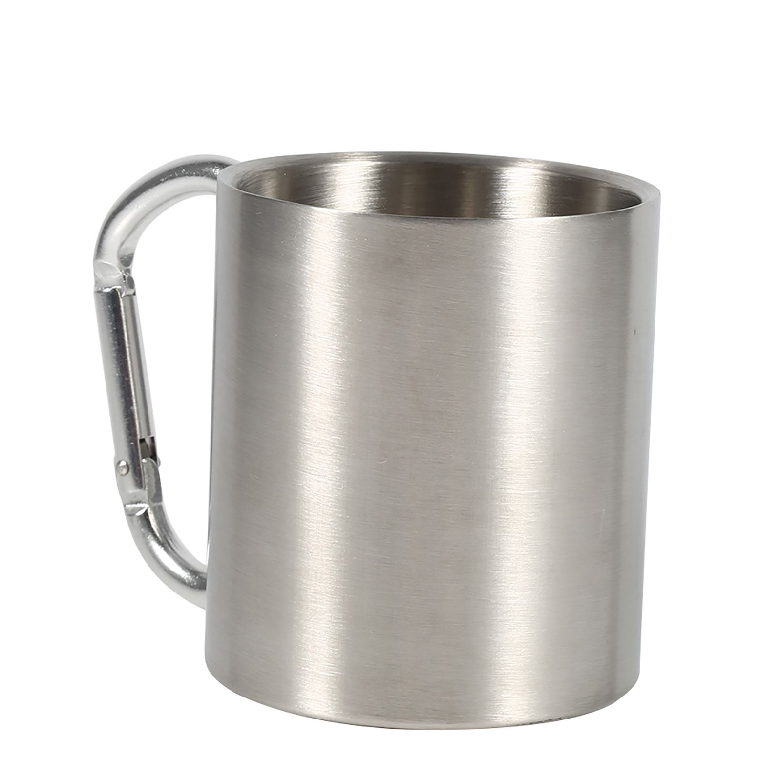 Stainless Steel Portable Mug Travel Camping Hiking Outdoor Sports Water Cups With Handle โ image 2