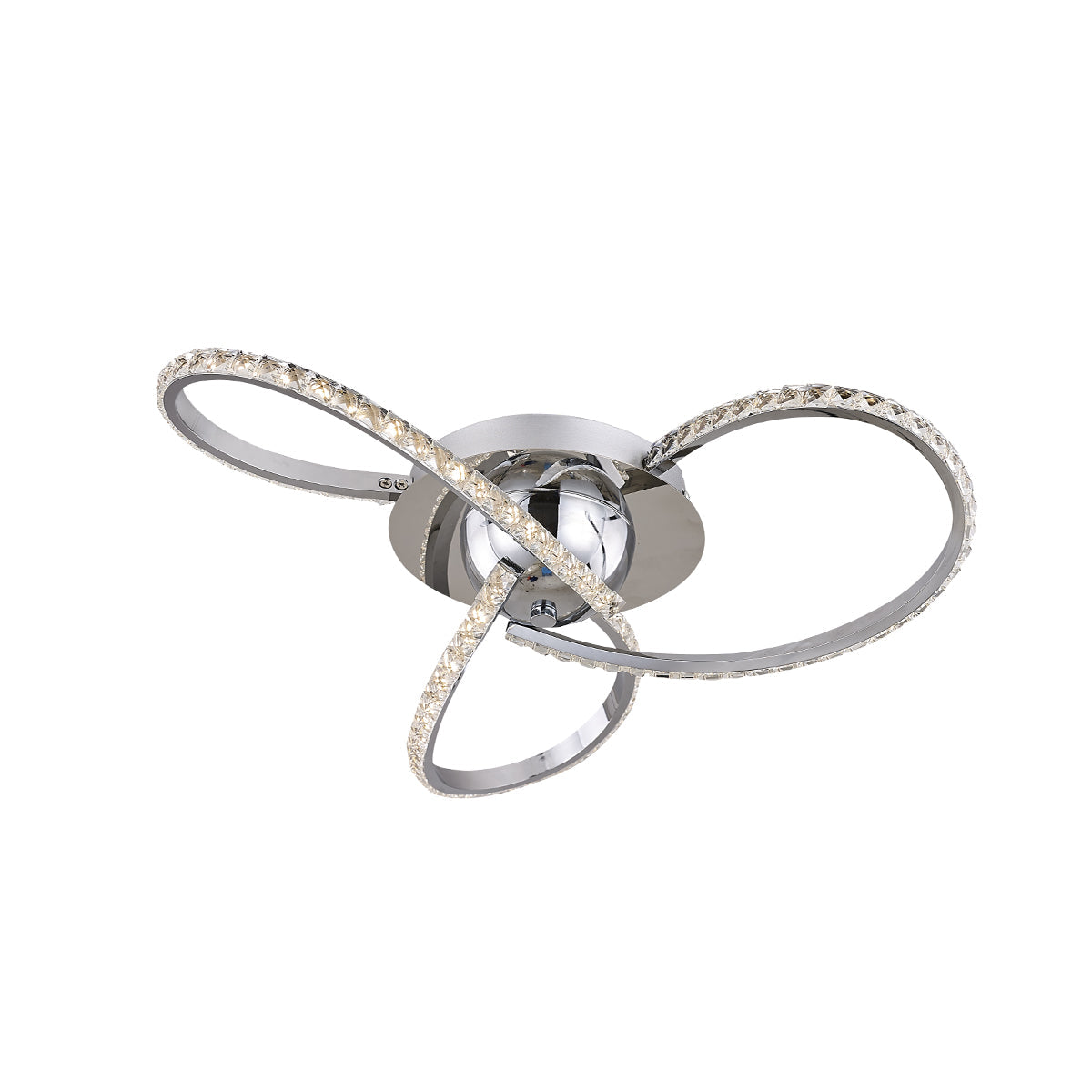 Irie Dimmable 3 Lights LED Ceiling Light - Chrome — image 2
