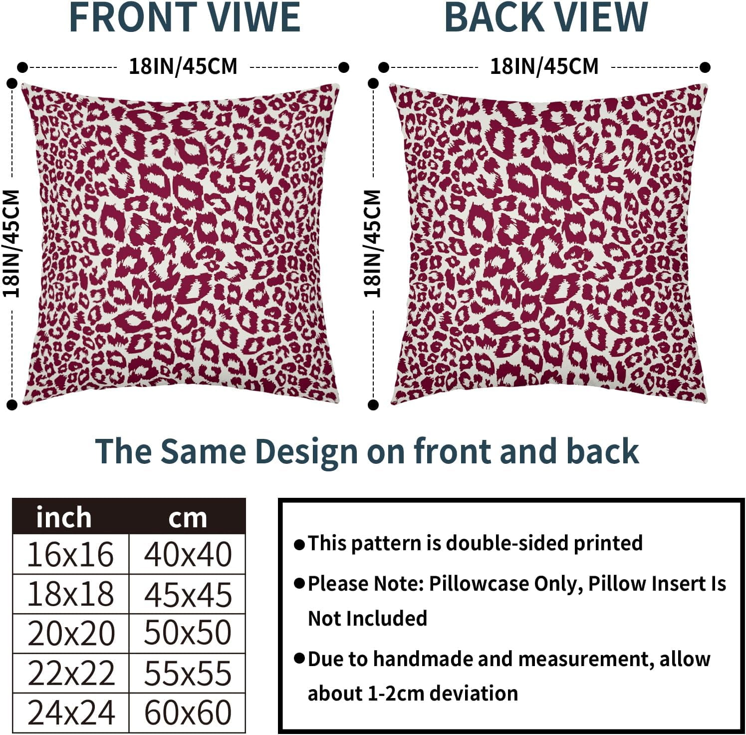 Lime Green White Leopard Print Pillow Covers 18x18 Inch Set of 2 Cheetah Animal Spots Decorative Throw Pillows For Couch Farmhouse Chinoiserie Pillow Cases — image 5