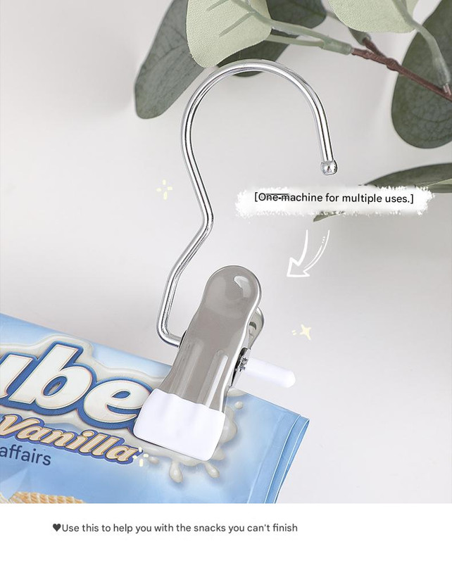 Blue Stainless Steel Hanging Clips (35 PCS) - Strong Grip for Pants, Hats, Socks, Laundry — image 3