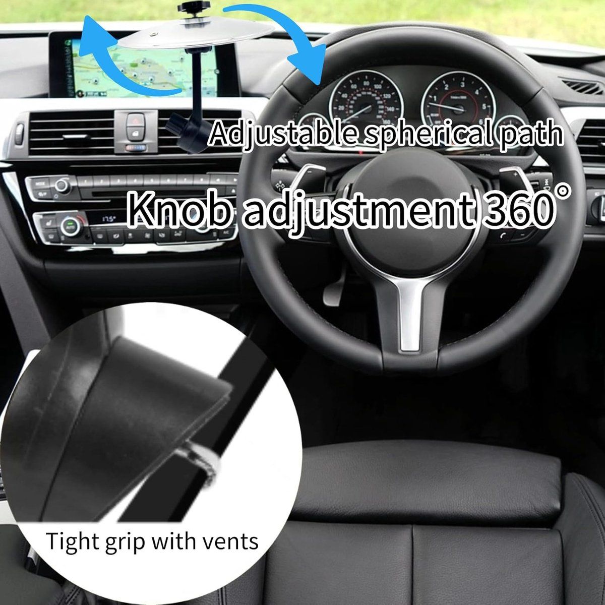Anti - crash cymbals for cars 2 pieces Car cymbal air vents for vent for drum for Replacement Part, Easy to Use โ image 4