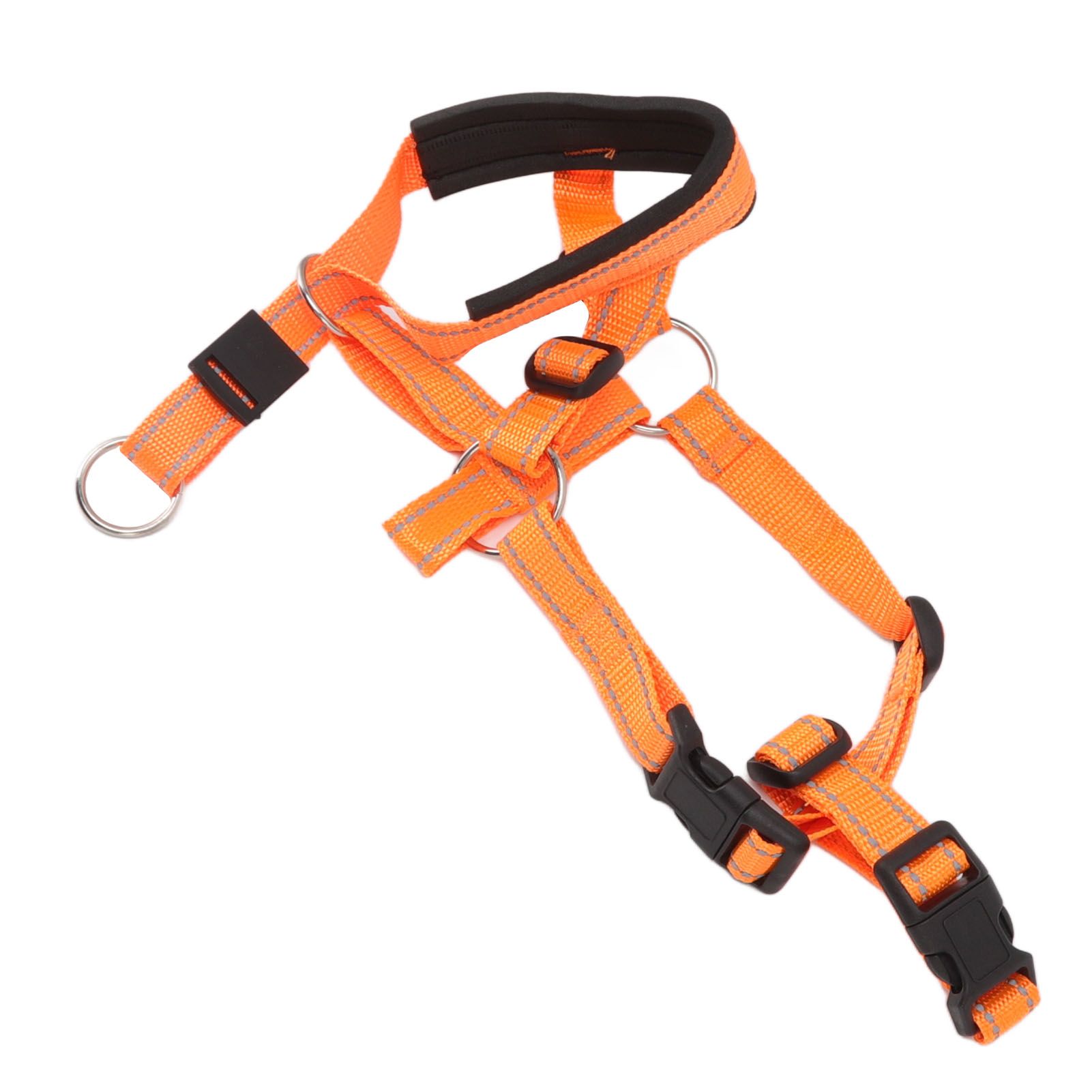Dog Head Collar Breathable Dog Head Harness Dog Mouth Cover with Adjustable Strap for Outdoor Orange XL โ image 5