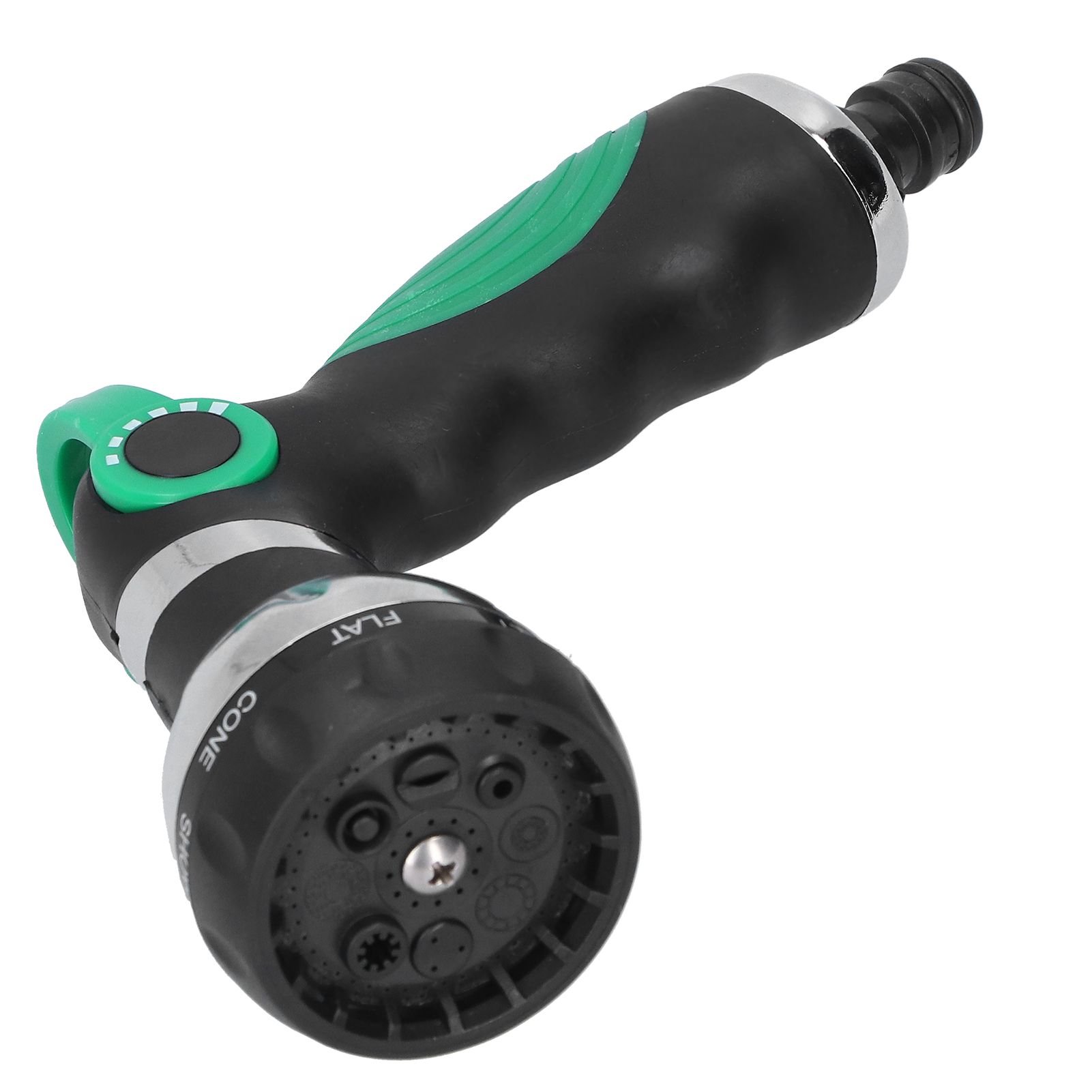 Garden Hose Spray Nozzle AntiSlip 8 Adjustable Patterns Water Sprayer Quick Connector Set(G3/4 ) — image 3