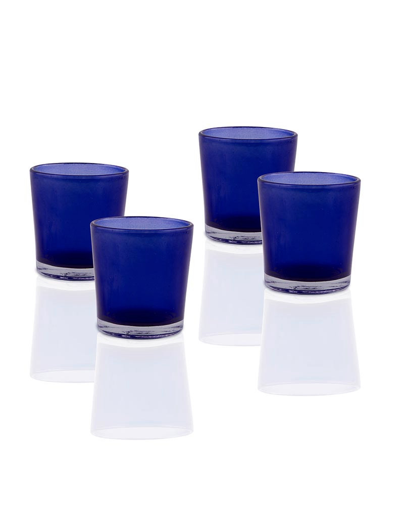 10 Pack Blue Frosted Glass Votive Tealight Candle Holders House Party Centerpiece Xmas Wedding Decor Glass Candlestick Party Decorations Bridal Baby Shower โ image 4