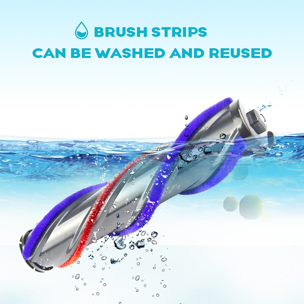 Turbo Brush Roller Head Electric Floor Carpet Head LED For Dyson V7 V8 V10 V11 V15 โ image 5