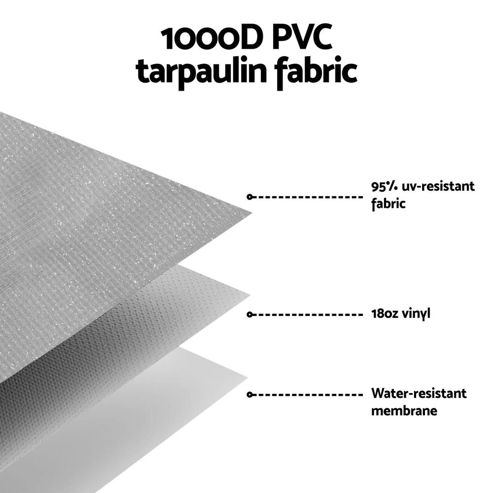 Weisshorn 12ft Caravan Awning RV Replacement Fabric 3.40M x 2.42M โ image 5