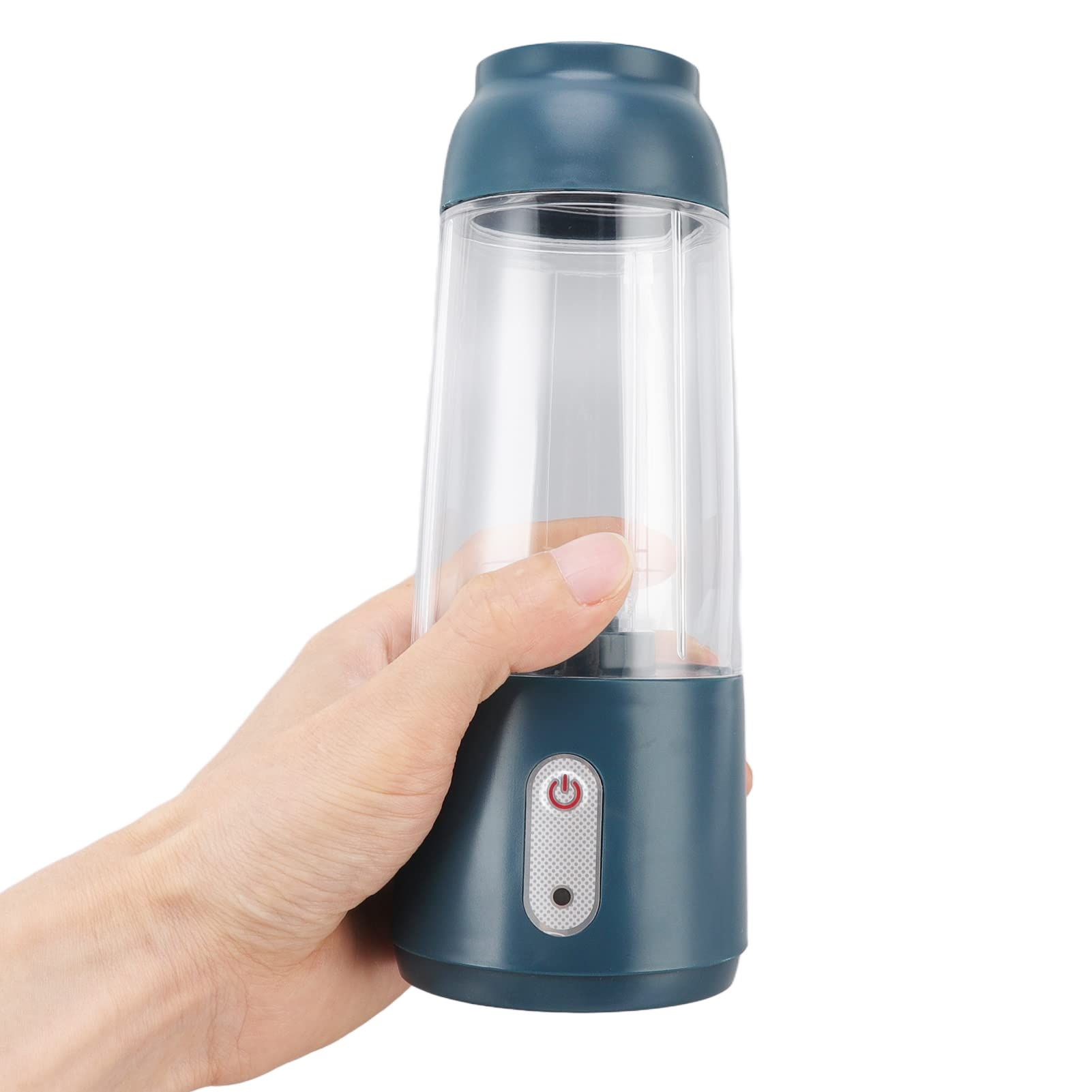 Blender Cup, 1200mAh Battery Easy to Electric Juicer Cup 300ML USB Charging Handheld for Travel for Home for Office (Dark Green)