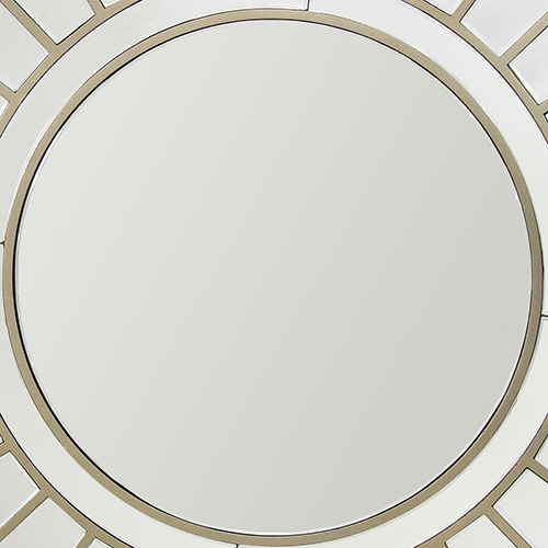 Wall Mirror MDF Silver Clear Image Lightweight MRR-02 — image 3