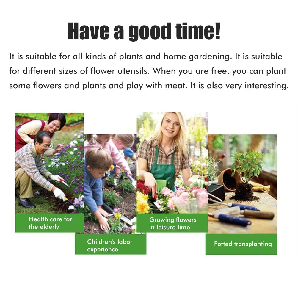 3PCS/Set Wooden Handle Mini Gardening Potted Tool Gardening Shovel Rake Fork Set for Houseplants Potted Plants โ image 5
