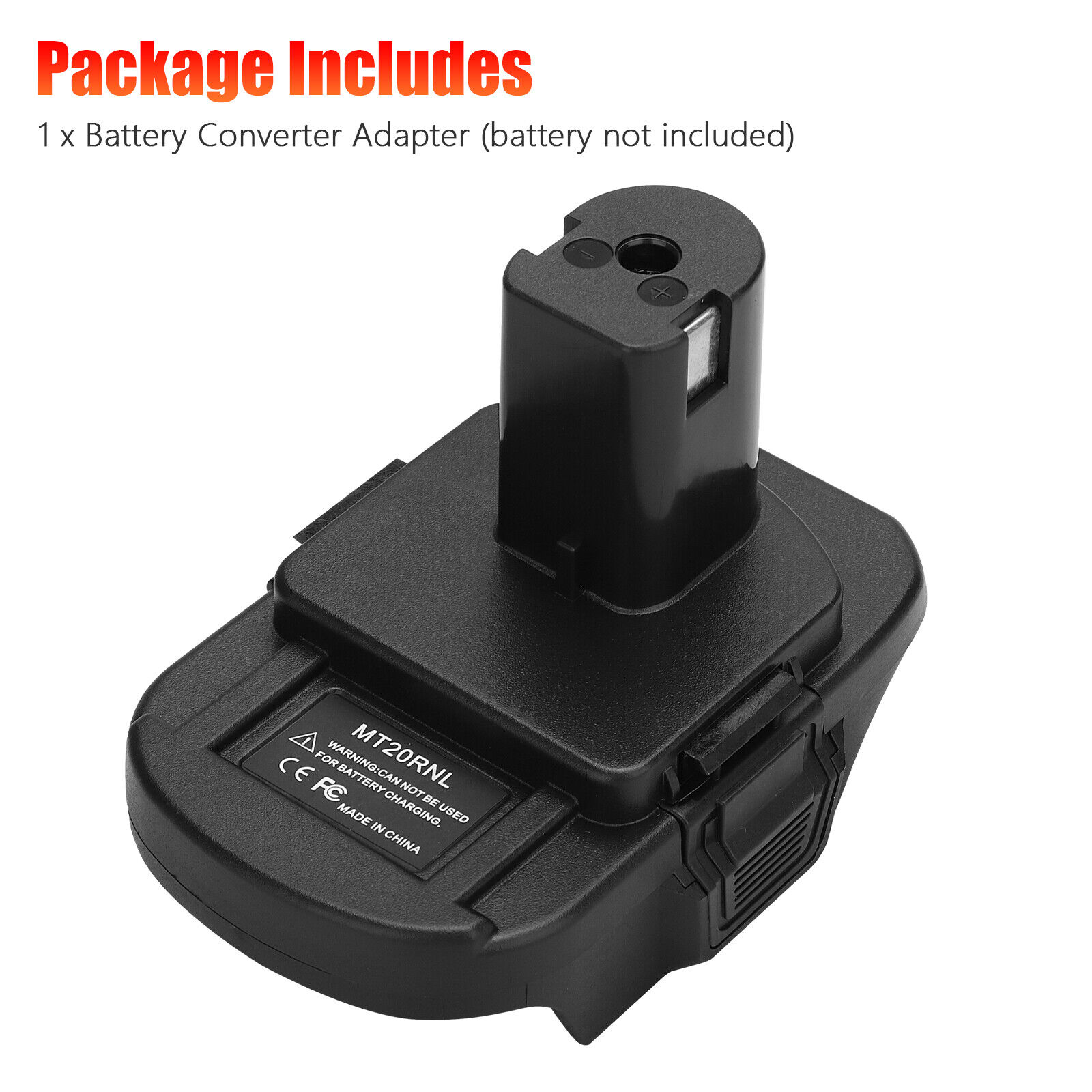 Battery Adapter MT20RNL for Makita Li-ion Batteries Convert to Ryobi 18V Tools — image 2