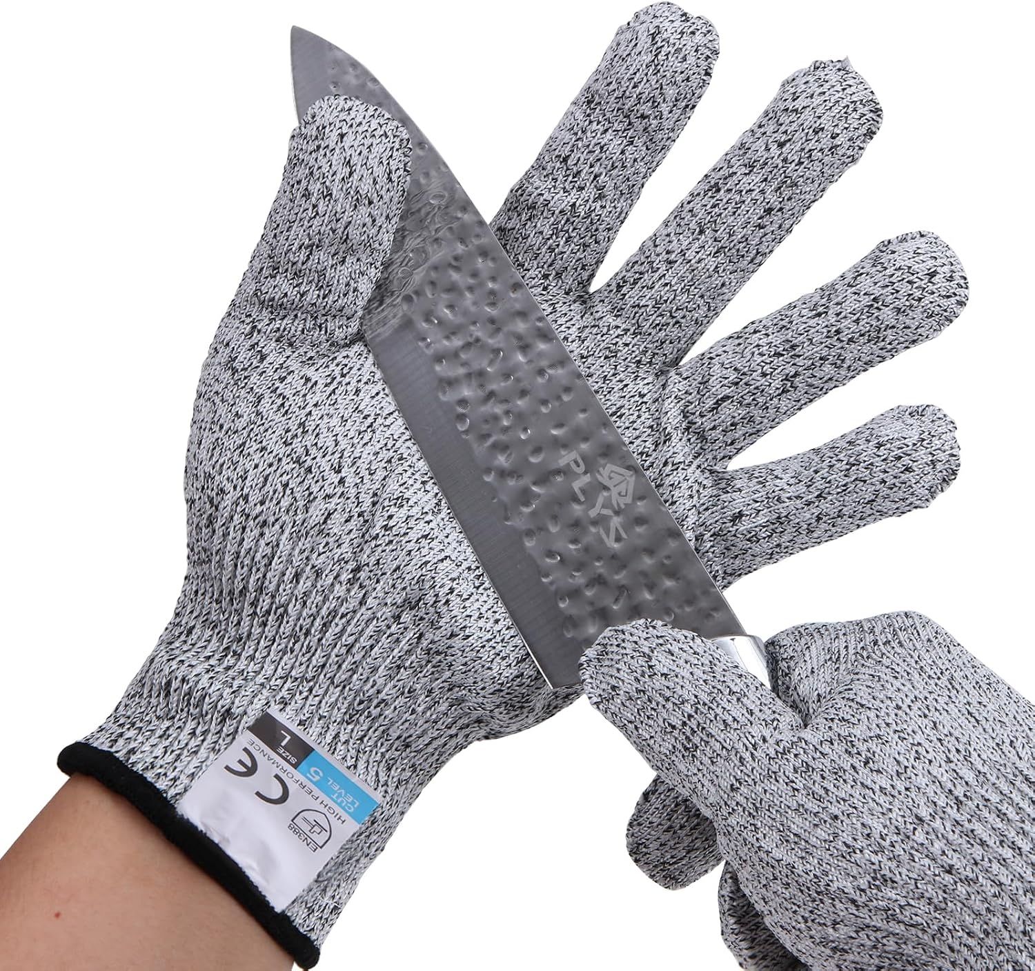 Cut Resistant Gloves for Men Women, Kitchen Gloves for Food Prep, Cutting Gloves With Superior Comfort and Grip for Meat Cutting, Oyster Shucking