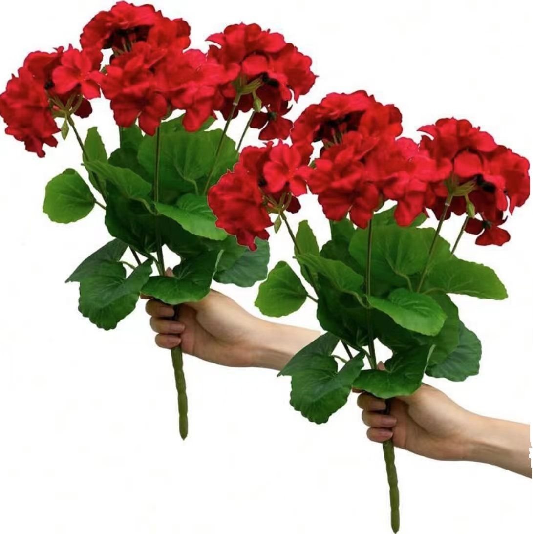 Artificial Flowers Peach Color — image 5