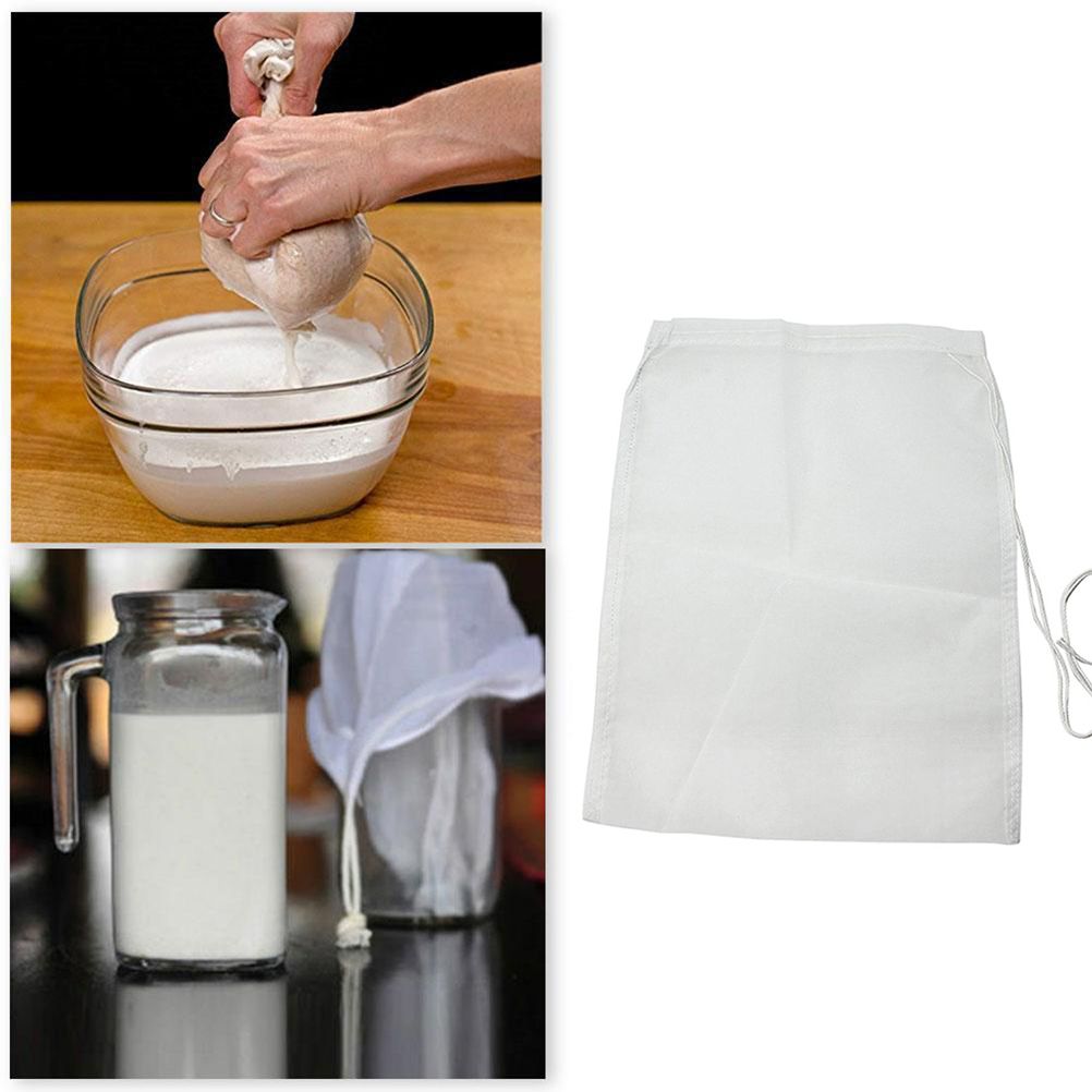 100 Grit Nylon Mesh Filter Bag Tea Fruit Juice Coffee Wine Nylon Mesh Net Strain Liquid Filter Bag Kitchen Accessories — image 5