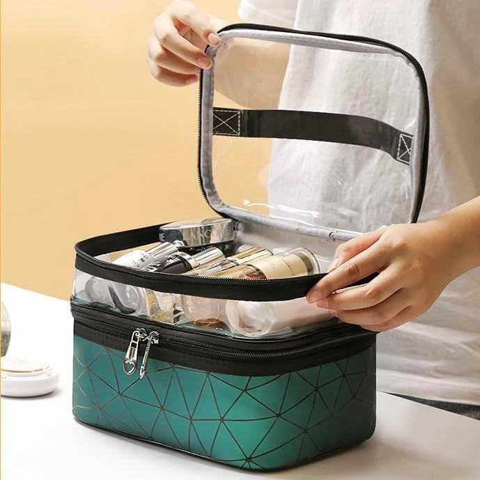Travel Bag Essentials,Large Train Travel Toiletry Bag for Women Girls Gifts,Cosmetics Bag Case Storage,Travel Size Toiletries — image 5