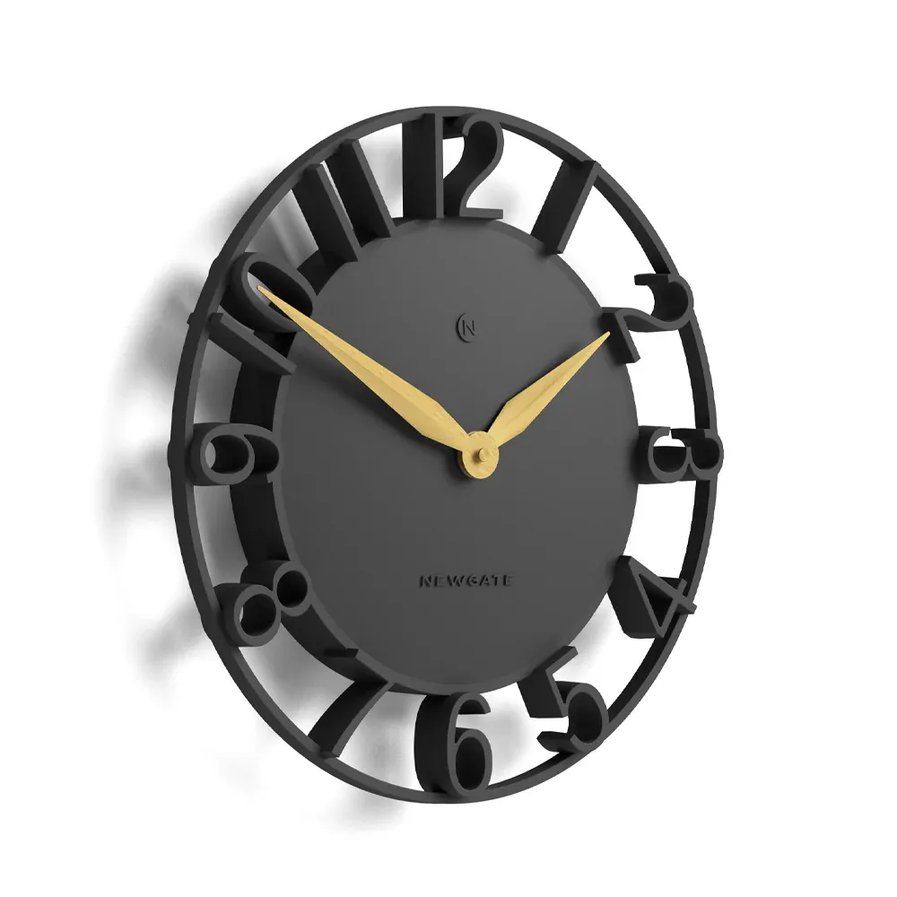 Newgate Time Traveller Wall Clock-Grey — image 3
