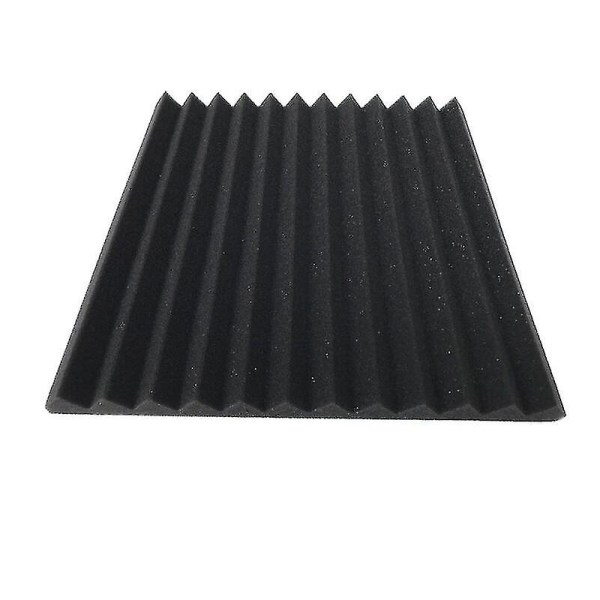 12pcs 300 × 25mm Acoustic Foam Panels Soundproofing For Studio KTV Bar Wall Wedges Compatible With Soundproofing — image 5