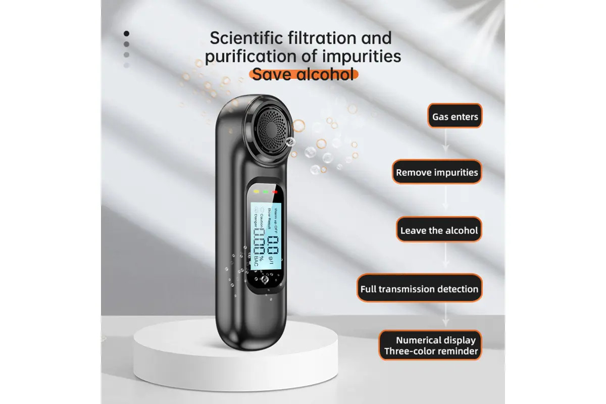 Breathalyser Breathtester Tester Alcohol Digital Personal Drink Mini Handbag Car - FREE POST โ image 2