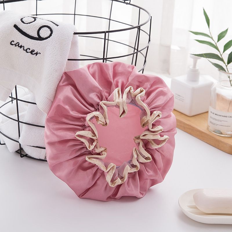 Satin Bonnet Silk Bonnet Hair Bonnet For Sleeping Satin Bonnet For Hair Bonnets For Women Silk Bonnet For Natural Hair（2pcs） — image 2