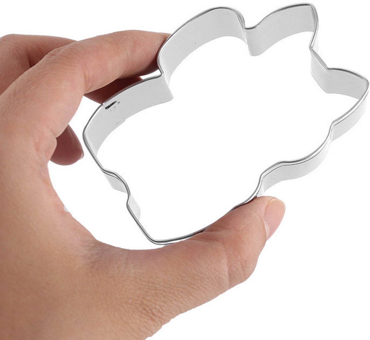Cookie Cutters Cat - 9 Piece Set - Stainless Steel Baking Cup Set - Cat Shaped Cookie Cutters and Baking Tools - Enjoy cooking with your kids — image 3