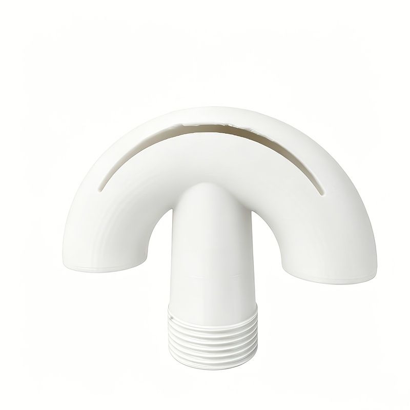 3/4 Inch Universal Swimming Pool Aeration Fountain, Cools Hot Water, Creates Waterfall Spray for Above Ground & In Ground Pools, White 5Pcs