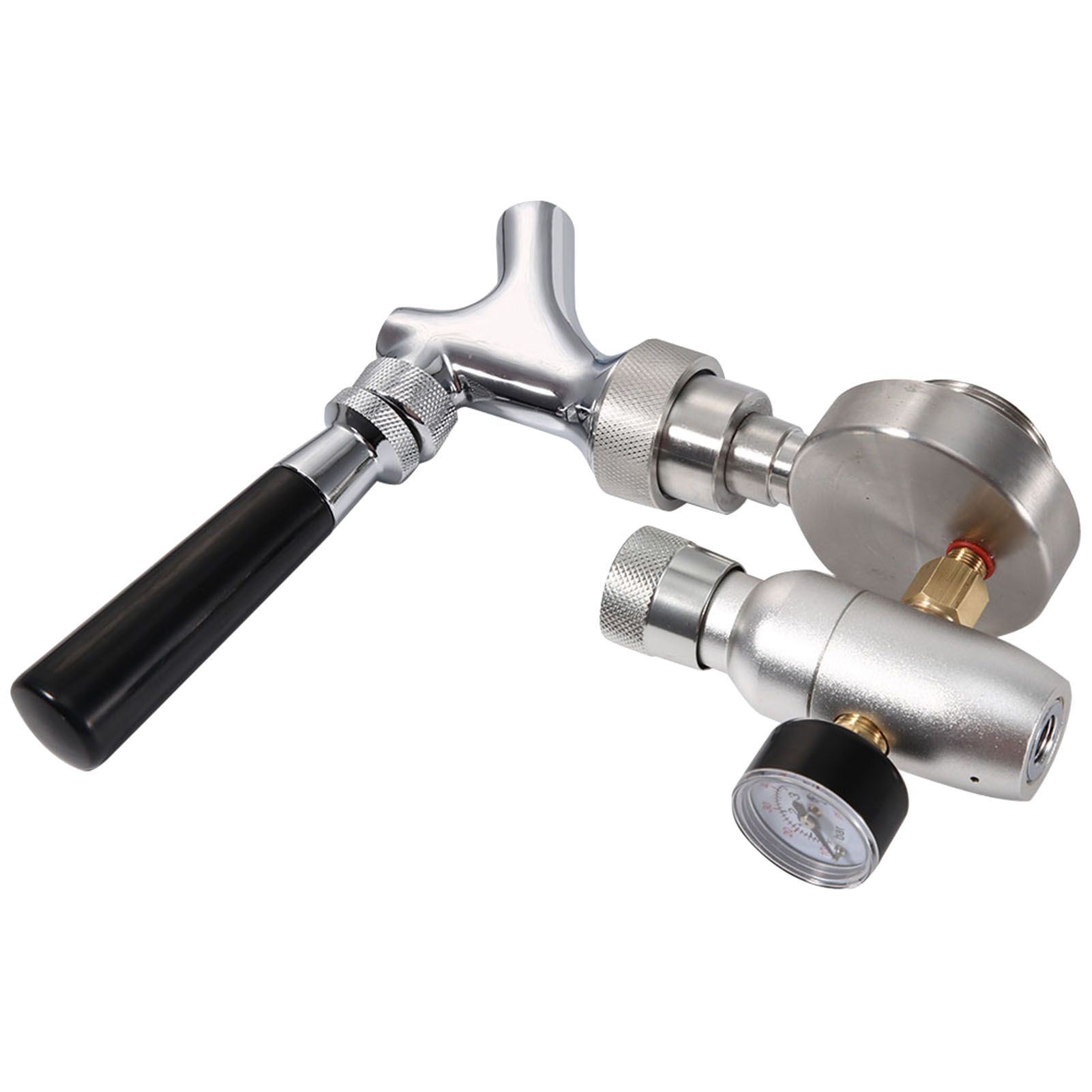 Stainless Steel Beer Spear Faucet Tap Dispenser Kit for 2L/3.6L/4L Mini Keg Beer Growler — image 5