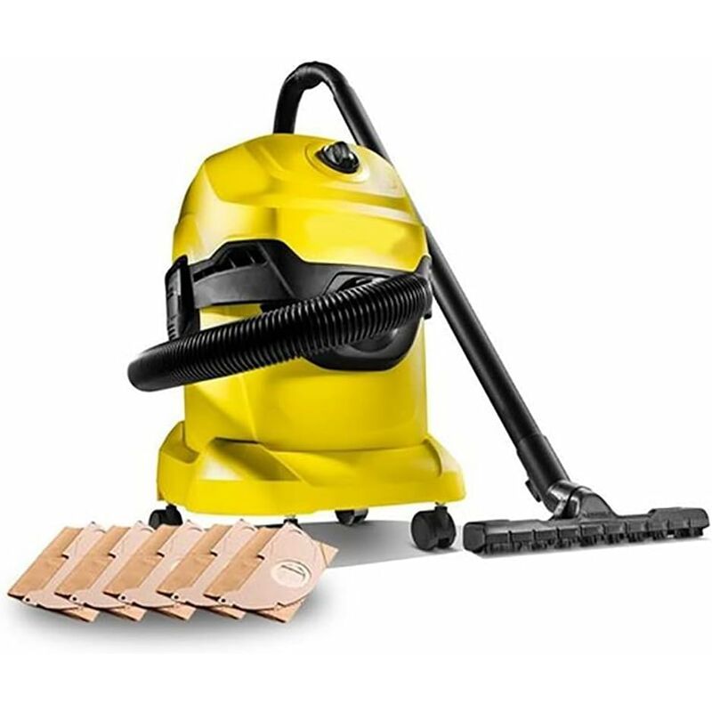 5 pcs Upright Vacuum Cleaner Bag, For Karcher Wd3, Wd 3 Premium, Wd3200, Wd3500P, A2204, A2534, Se4001 — image 3