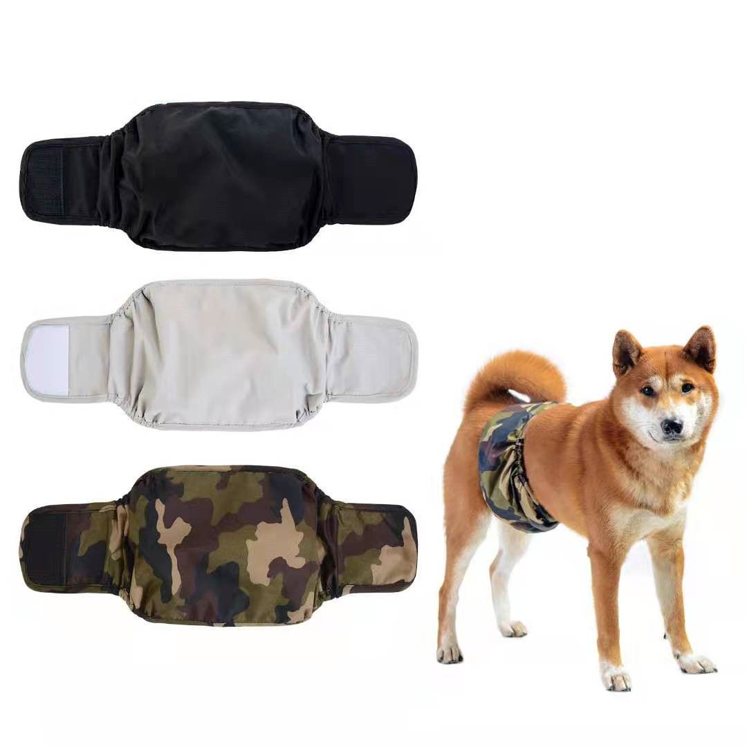 Dog Diaper Harper Cotton Male Camouflage Green M(45g) — image 2
