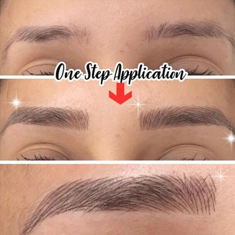 3D Waterproof Eyebrow Tattoo Sticker Hair-Like Natural Brows for Sparse Eyebrows - JY10 β image 3