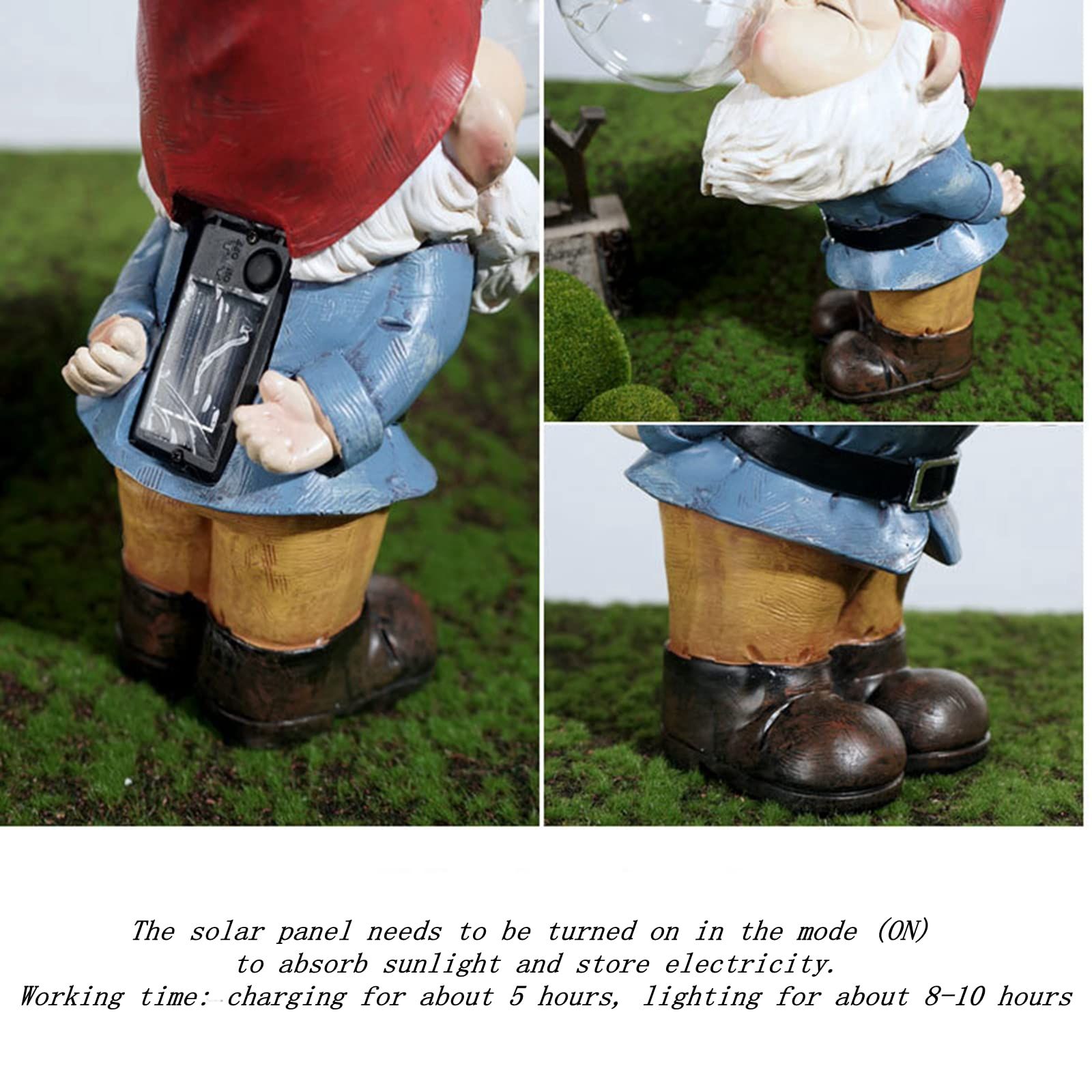 Garden Gnomes Decor Statues - Gnomes Garden Decorations Funny Statues Outdoor Funny Knomes Large Outside Figurines — image 5