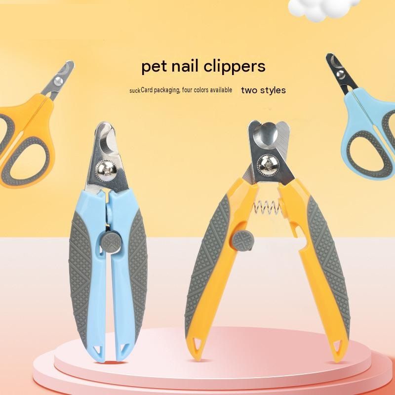 Pet Nail Clippers for Cats and Dogs - Stainless Steel Blade with Safety Guard, Non-Slip ABS TPR Handle, Auto-Return Spring Design for Easy Home โ image 2