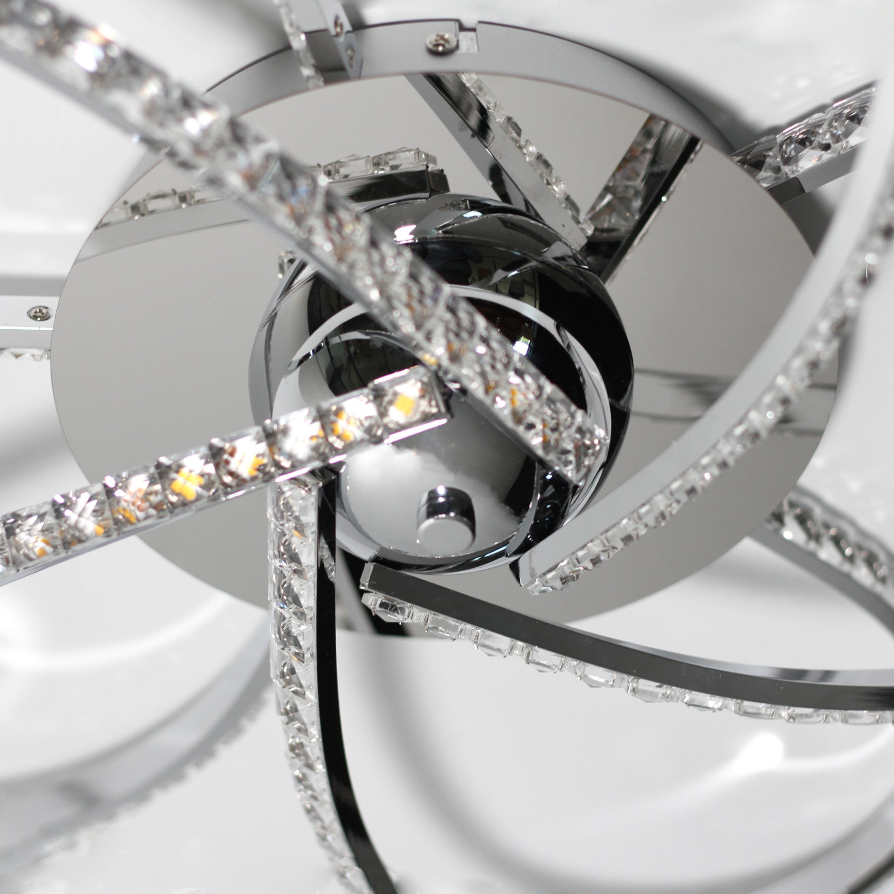 Irie Dimmable 5 Lights LED Ceiling Light - Chrome — image 3