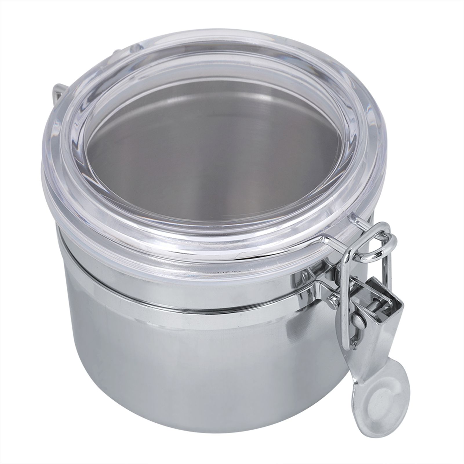 Stainless Steel Coffee Canister Food Storage Jar Tea Sugar Milk Powder Container (10*7.4cm) โ image 5