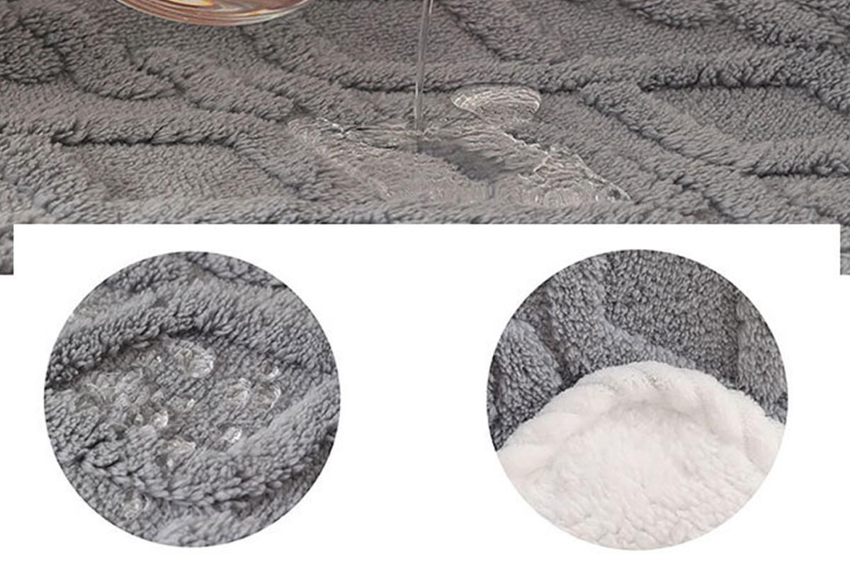 2pcs Pet Blanket for Couch Protection Water Resistance Cats Dogs Blanket for Furniture Protector-Grey M — image 5