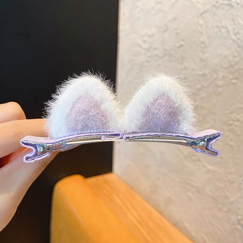 3 Pairs Cat Ears Hair Clips — image 3