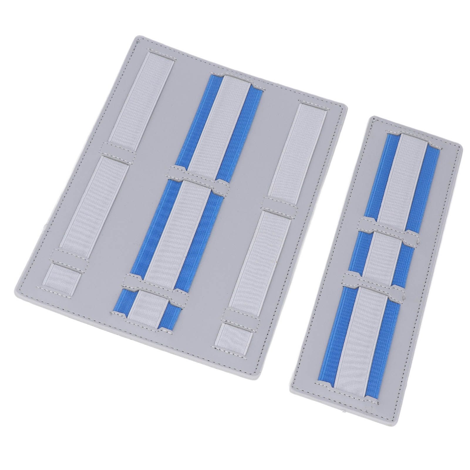 Portable Electronic Plywood Organizer Attachable to Laptop Notebook Cable Wireless Mouse Gray โ image 2