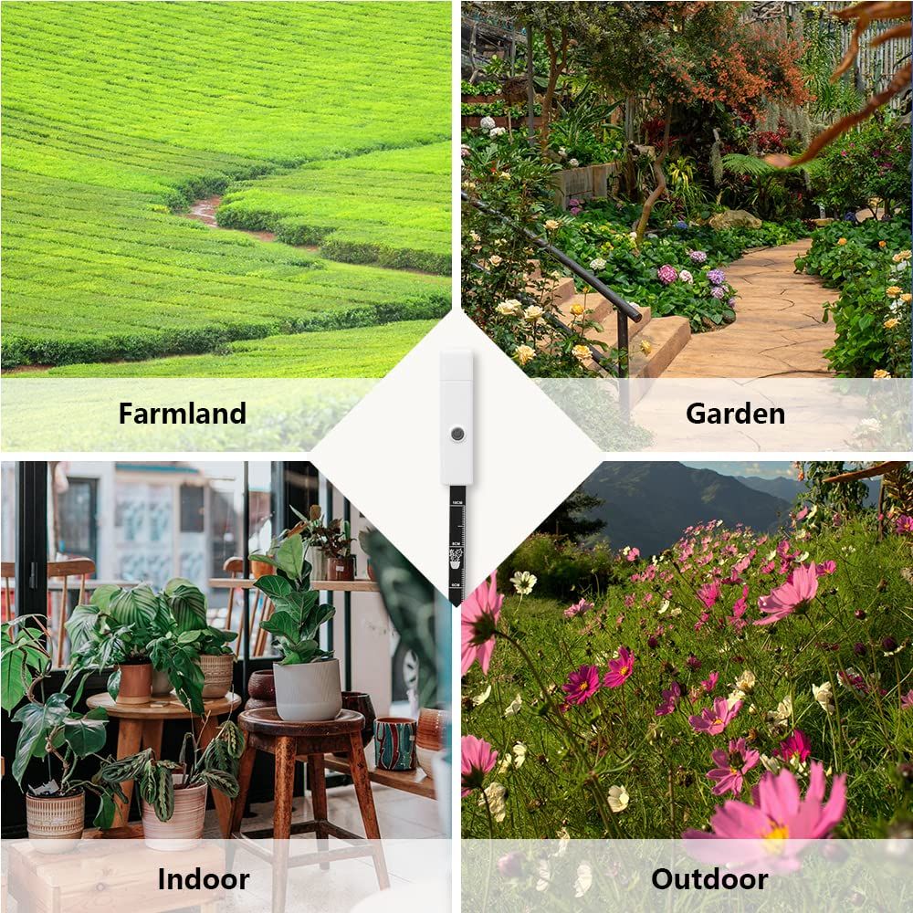 Soil Moisture Meter, Plant Water Meter for House Plants, Indoor Potted Plants & Outdoor Plants, Smart Soil Moisture with 3 Colorful — image 5