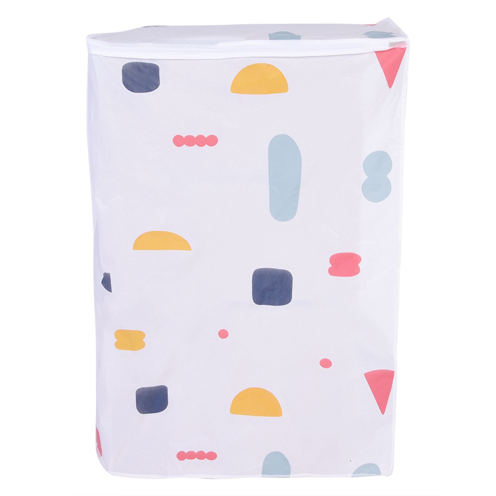 Waterproof Washing Machine Zipped Cover Dust Protection for Top Load Washer Dryer(Top Load) — image 2