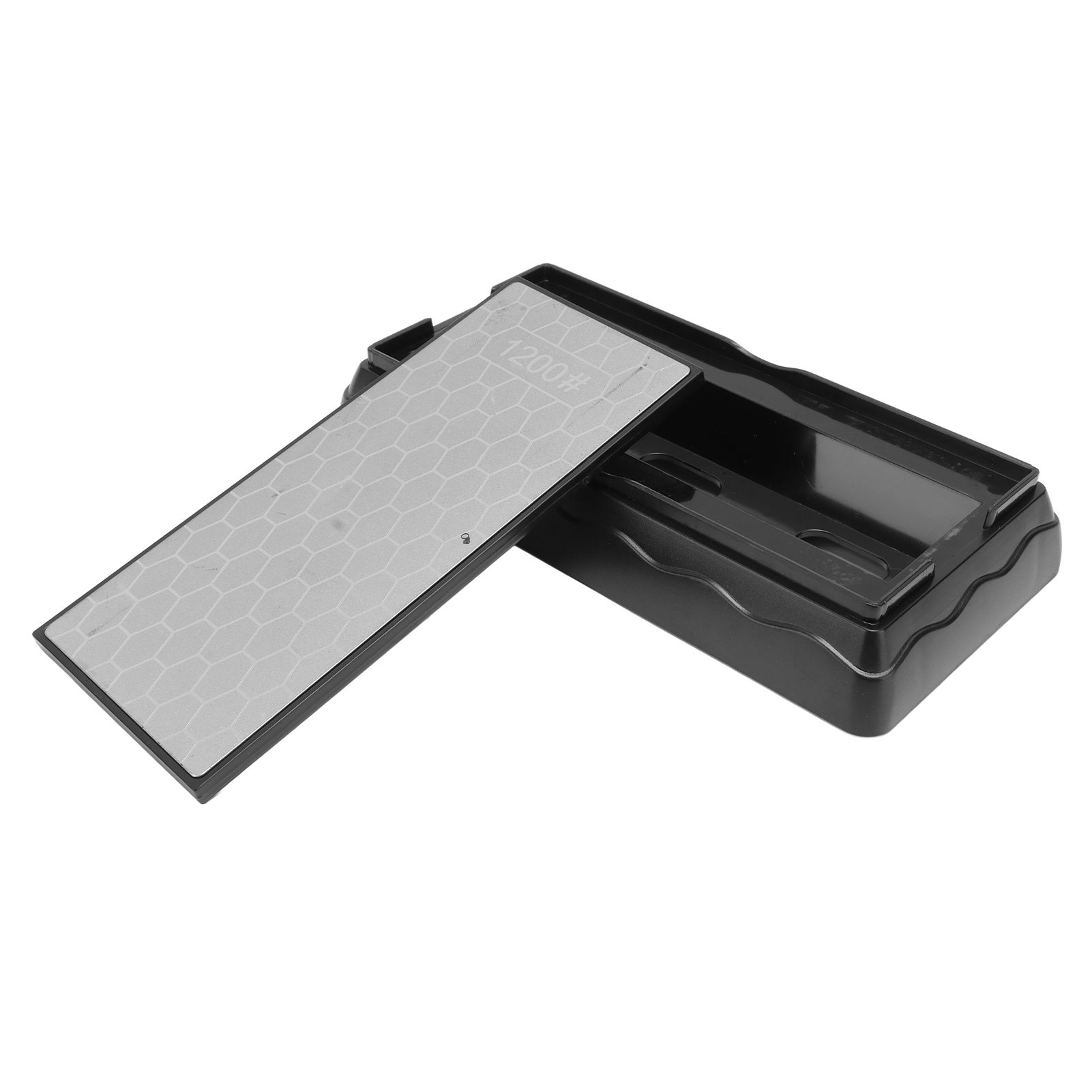 Sharpening Stone 1302B 600/1200 Grit Double Sided Skid Resistant Base Knife Polishing Tool for Kitchen — image 3