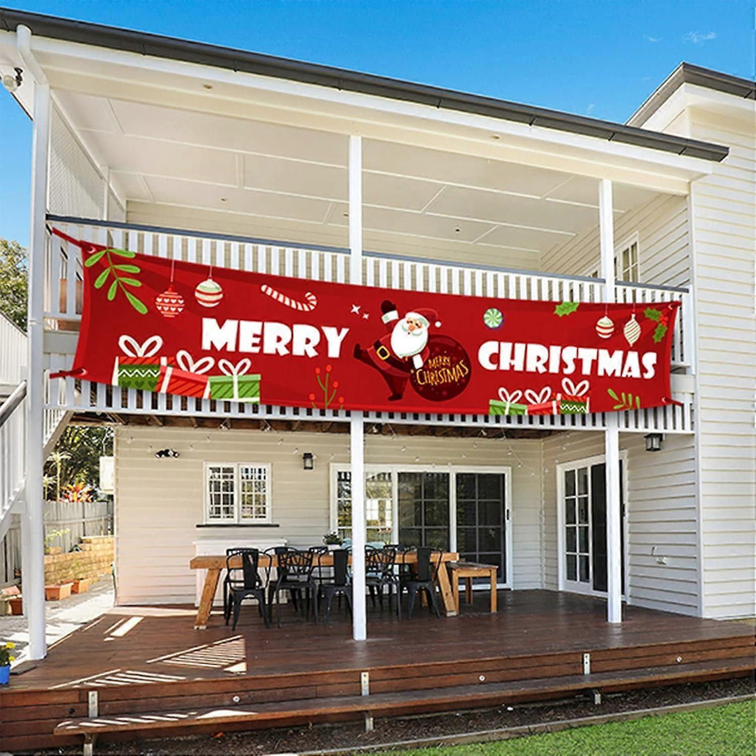 Merry Christmas Banner for Indoor and Outdoor โ image 4