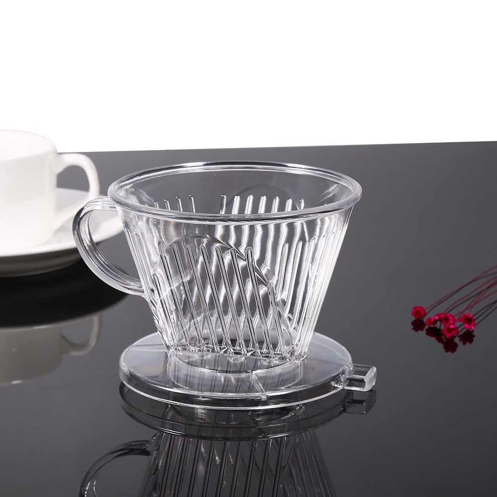 Transparent Reusable Coffee Filters, Cone shaped Portable Coffee Dripper Pure Flavor Maker Tool โ image 6